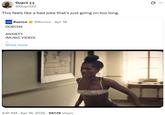 This feels like a bad joke that’s just going on too long. Duprii @Duprii23 This feels like a bad joke that's just going on too long. Kurrco @Kurrco Apr 18 DOECHII ANXIETY (MUSIC VIDEO) ... Show more 3:41 AM Apr 19, 2025 557.7K Views Q