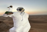 An "image macro":https://knowyourmeme.com/memes/image-macros using the photo of "rapper":https://knowyourmeme.com/memes/cultures/rap-hip-hop Rick Ross holding an eagle in the desert.