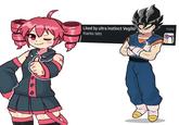 Liked by ultra instinct Vegito thanks teto now