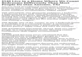 $540 Live in a Home Where We Count Bedrooms Differently Than Most People Do (San Antonio, TX) S Are you tired of traditional mathematics where 1 bedroom means only ONE person lives there? Welcome to our unique counting system where a "1-bedroom" house somehow accommodates THREE adults! THE SITUATION: One gloriously ambitious 1-bedroom, 1-bathroom house near 1604 and Culebra that has boldly decided to ignore spatial limitations. You'll be sharing this cozy space with TWO existing roommates in what real estate agents might call an "intimate living arrangement" and what the fire marshal might call "a visit waiting to happen." THE ROOM: One of the "rooms" in our 1-bedroom house is available! Is it a converted closet? A sectioned-off portion of the living room? A particularly roomy kitchen pantry? Apply today and solve the mystery! THE BATHROOM SITUATION: Shared. With two other people. In a one-bathroom house. Morning routine coordination skills highly recommended. PERKS: All bills paid (because we've calculated that the water/electricity used by three people in a space designed for one is negligible, obviously) Internet included (perfect for searching "how to live with two strangers in a space designed for one person") Washer and dryer access (for cleaning the tears from your pillowcase) Month-to-month agreement (because we understand you might want to escape-I mean, leave—at any time) TO APPLY: Reply with your name, job, rental period, and best contact number. Also include your thoughts on personal space, your shower schedule, and your ability to pretend walls exist where they don't. Ideal for minimalists, contortionists, and people who interpret "1-bedroom" as a philosophical concept rather than a physical limitation!