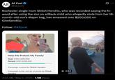 AF AF Post @AFpost 0 Rochester single mom Shiloh Hendrix, who was recorded saying the N- word after using the slur on a Black child who allegedly stole from her 18- month-old son's diaper bag, has amassed over $200,000 on GiveSendGo. Follow: @AFpost Help Me Protect My Family Goal: USD $250,000 Raised: USD $209,200 Campaign created by Shiloh Hendrix Campaign funds will be received by Shiloh Hendrix 2:34 AM May 2, 2025 1.5M Views II 0:44