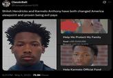 Q ClassicBait @CasualGamer1231 Shiloh Hendricks and Karmelo Anthony have both changed America viewpoint and proven being evil pays Help Me Protect My Family Goal: USD $150,000 Daised: LISD $112.072 . 8:21 PM - May 1, 2025 79.8K Views Help Karmelo Official Fund