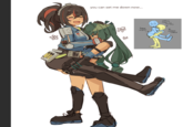 Cop and a Half you can set me down now... SMUG FACE ON BOOBAS Faller Lesbian SHORTER USBAN