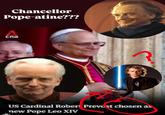 спа Chancellor Pope-atine??? US Cardinal Robert Prevost chosen as new Pope Leo XIV し