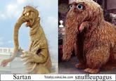 Sartan TotallyLooksLike.com snuffleupagus
