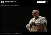 Roberto Motta @rmotta2 Make Vatican Great Again. 1:42 PM • May 8, 2025 71.2K Views Subscribe