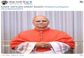 Wuja Jurek @WujaJurek Follow MAKE VATICAN GREAT AGAIN #Habemus Papam #konklawe2025 1:27 PM - May 8, 2025 X