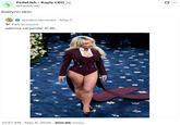 A meme comparing Sabrina Carpenter's 2025 Met Gala outfit to a _League of Legends_ skin for the character Evelynn.