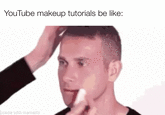 YouTube makeup tutorials be like: made with mematic