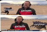 sunlight LIVE THE BIG STORY prism prism LIVE THE BIG STORY AWAN GETTING READY FOR ALIENSTOCK rainbow