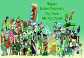Happy Saint Patrick's Day from SG Art Team KITCHEN GUN