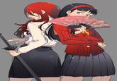 美鶴と雪子!