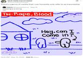 DCS: Daily Carrot Salad @TummyacheCauser Q There's a genre of media that I can honestly only refer to as traumaslop 1/6 HALO @halosonhorns May 15 breaking & entering Tw: R---, Blood Pe 丰 Hey, can I Come in? in? FW= 0-0 10:51 PM - May 15, 2025 - 348.7K Views