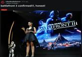 r/StarWarsBattlefront ⚫ 23 hr. ago Captain_Hindsight battlefront 3 confirmed!!!, honest! Sithpost STAR WARS BATTLEFRONT IN EA