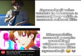 Ayanokoji who wants to become a normal boy with a normal school life 6:36 How To BE Like AYANOKOJI KIYOTAKA |⠀ THE POWER Step By Step GUIDE The Power Analysis 380K views • 1 year ago Meanwhile normal people watching videos on how to become like ayanokoji