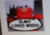 ELMO LOVES WEED