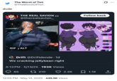 A "tweet":https://knowyourmeme.com/memes/sites/twitter-x that's critical of a Cracking JellyBean post.