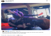 X user @Migwebs posted a screengrab of X user @WilliamRichJr riding a mechanical bull and gathered over 36,000 likes in a day.