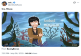 X user @willfulchaos tweeted the _Family Guy_ Teen Choice Awards clip to joke about how they don't recognize the celebrities at the American Music Awards. 