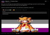Nexat @NexatG Onion Fam So you're thing me Goat Murin has been pulling women and having insane rizz just for the love of the game? Just to prove and show us all how superior she is? Kiramel LETS @kiramelo. May 26 G000000000000000000000000000000000000000000000 0000000000000000000000000000000000000000000000 000000- 9:02 AM · May 27, 2025 115.5K Views