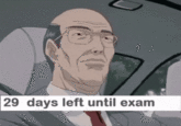 29 days left until exam