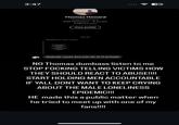 3:47 Thomas Howard tom12howard 919 followers 8 posts Follows you View profile Replied to your story 09:40 Nobody cares bro just do ts in private 46 NO Thomas dumbass listen to me STOP FOCKING TELLING VICTIMS HOW THEY SHOULD REACT TO ABUSE!!!! START HOLDING MEN ACCOUNTABLE IF YALL DONT WANT TO KEEP CRYING ABOUT THE MALE LONELINESS EPIDEMIC!!! HE made this a public matter when he tried to meet up with one of my fans!!!!!