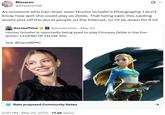 Blazeren @BlazerenSR As someone who has never seen Hunter Schafer's filmography, I don't know how well she could play as Zelda. That being said, this casting would piss off the worst people on the Internet, so I'd be down for it lol ScreenTime @screentime . May 29 Hunter Schafer is reportedly being eyed to play Princess Zelda in the live- action 'LEGEND OF ZELDA' film (via: @DanielRPK) Rate proposed Community Notes -> 6:20 PM - May 29, 2025 -77.4K Views