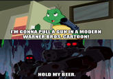 It's crazy how the TV-PG "The Looney Tunes Show" had the infamous moment where Cecil Turtle threatened Bugs Bunny with a gun but didn't actually fire it, yet its sister series "Scooby-Doo! Mystery Incorporated" was rated TV-Y7-FV but allowed Professor Pericles to shoot one of the recurring characters to death! (Off-screen, but still brutal.) You'd think they switched both shows' parental ratings...