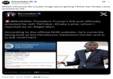 MAGA influencer Bo Louden brags about getting TikTok star Khaby Lame arrested by ICE A "tweet":https://knowyourmeme.com/memes/sites/twitter-x about X user Bo Loudon who stated that he reported "TikToker":https://knowyourmeme.com/memes/sites/tiktok "Khaby Lame":https://knowyourmeme.com/memes/people/khaby-lame to ICE, also calling Lame "far-left."