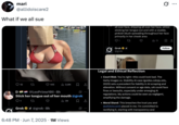 What if we all sue A "tweet":https://knowyourmeme.com/memes/sites/twitter-x condemning male X users for abusing "Grok AI":https://knowyourmeme.com/memes/sites/grok-ai to manipulate photos of women on the app.