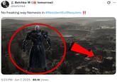 C. Belchka ( tomorrow) @be1chk4 No freaking way Nemesis in #Resident Evil Requiem !! 5:23 PM Jun 7, 2025 85.1K Views Q #SUMMERGAMEFEST ...