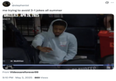 X user @stephenist posted a video of Ja Morant trying to block the TNT broadcast cameras at an NBA game, writing, "me trying to avoid 3-1 jokes all summer," and gathering over 10,000 likes in a month.