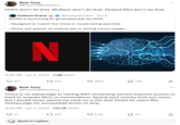 Netflix is launching AI-generated ads by 2026 Rolo Tony @PoorOld RoloTony DVDs don't do that. BluRays don't do that. Pirated files don't do that. Culture Crave @CultureCrave - Jun 3 Netflix is launching Al-generated ads by 2026 • Designed to match the show or movie being watched • Some will appear as midroll ads or during pause breaks... N 4:38 PM. Jun 3, 2025 -7.4M Views 671 41K 367K 7.5K ** Rolo Tony @PoorOldRoloTony There is no advantage to having ANY streaming service beyond access to hard to acquire films or convenience. Spend your money how you want, but I would never spend my cash on a site that treats its users like Guinea pigs for acceptable levels of slop. 4:46 PM - Jun 3, 2025 143.7K Views 27 Read 27 replies 325 ❤8.4K ☐ 101 ↑