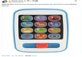 ... Scary Larry @aintscarylarry BREAKING: Eric trump reveals the prototype for the first trump Mobile phone. 21 3 4 5 6 7 8 १ Abc 0 1 9:30 AM Jun 16, 2025 127.5K Views