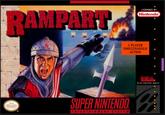 RAMPART LICENSED BY Nintendo 2-PLAYER SIMULTANEOUS ACTION Official Nintendo BITMASTERS SUPER NINTENDO ENTERTAINMENT SYSTEM ELECTRONIC ARTS