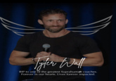 A photo of Coach Tyler Wall. Wall passed away in February 2025. He was a prominent figure in a June 2025 "MrBeast":https://knowyourmeme.com/memes/people/mrbeast video called "Lose 100 LBs, Win $250,000!"