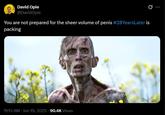 David Opie @DavidOpie You are not prepared for the sheer volume of penis #28 Years Later is packing 0 11:13 AM Jun 19, 2025 90.4K Views