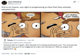 A "tweet":https://knowyourmeme.com/memes/sites/twitter-x joking about the Soy Right using a "webcomic":https://knowyourmeme.com/memes/cultures/webcomics format.