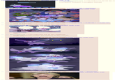A screenshot of a 4chan thread sharing corruption art. The post was shared to the /r/4chan subreddit in 2016.
