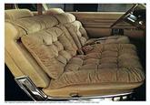 The Imperial standard interior consists of exceptionally comfortable velour cloth cushions combined with leather and vinyl