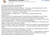 Aleksandr Shuliko ⚫ 3rd+ CTO | Real Estate Technology Innovator | ... 3d- I hired someone last Monday. By EOD, I had to let him go. + Follow Not because he wasn't good - he was. A bright junior with energy, potential, and the right attitude. But we're in a growth phase, and every role needs to deliver impact now not in 3-6 months. I oversold his readiness - not out of dishonesty, but optimism. After his intro meeting with the GM, the feedback was clear: we needed someone who could hit the ground running. It was one of the hardest calls I've made as a leader. He took it professionally sad, but understanding. Still, I believe in him. So much so that I told him: "I'll reach out again when the timing is right." In 3 months, when we stabilize and can invest in development again, I plan to bring him back with a better offer than this one. Leadership isn't about fairness. It's about making hard calls - even when no one did anything wrong. Lesson learned: Advocate for talent, yes - but always anchor that advocacy in what the business needs TODAY, not just what the person might become tomorrow.
