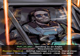 Nah_Id_Win Sending in an Eagle. Frend Diver07 Requesting orbital. Mission Control Orbital barrage incoming. Stand clear. Shoot That Guy Hellbomb armed- clear the area!