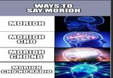 WAYS TO SAY MORIOH MORIOH MORIOH CHO MORIOH CHO NO MORIOH CHO NO RADIO