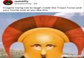 realstiffy @realstiffyy. 2d Imagine trying not to laugh inside the Trojan horse and your homie look at you like this Fantasy