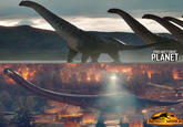PREHISTORIC PLANET JURASSIC WORLD DOMINION SUBIEGURE
