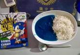 Pre-Packaged Curry 電子レンジ対応 「ソニック・ザ・ヘッジホッグ カレー THE MOST FAMOUS HEDGEHOG WORLD SONIC THE HEDGEHOG CURRY 鎮守府