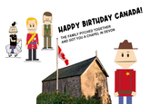 HAPPY BIRTHDAY CANADA! THE FAMILY PITCHED TOGETHER AND GOT YOU A CHAPEL IN DEVON