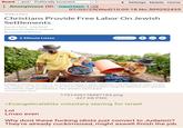 Board /pol/ - Politically Incorrect Anonymous (ID: Odw034eG) ▼ Settings Mobile Home 07/02/25(Wed)10:09:18 No.509292435 MIDDLE EAST Christians Provide Free Labor On Jewish Settlements March 7, 2012 - 3:18 PM ET Heard on All Things Considered By Lulu Garcia-Navarro 5-Minute Listen + PLAYLIST Evangelical Christians from the U.S. are living and working at Jewish settlements in the West Bank for weeks at a time. The Christians see Jewish expansion in the area as fulfilling biblical prophecy, though the settlements are a contentious issue between Israelis and Palestinians. Here volunteers harvest grapes. Courtesy of Heather Meyers 1751436178887184.png 427 KB PNG >Evangelicalshits voluntary slaving for Israel Lol Lmao even Why dont these f------ idiots just convert to Judaism? They're already cuckimsised, might aswell finish the job.