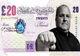 X user @dank_ackroyd posted their suggestion on the banknote redesign announced by the Bank of England, showing a 20-pound note featuring a British TikToker known as Big John, best known for his catchphrase "Bosh." The post gathered over 29,000 likes in a day.
