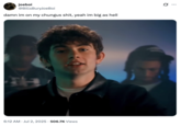 X user @BillsBuryJoeBoi posted an image of rapper Ian during his 2025 XXL Freshman Class video, parodying his freestyle by writing, "damn im on my chungus s---, yeah im big as hell."

